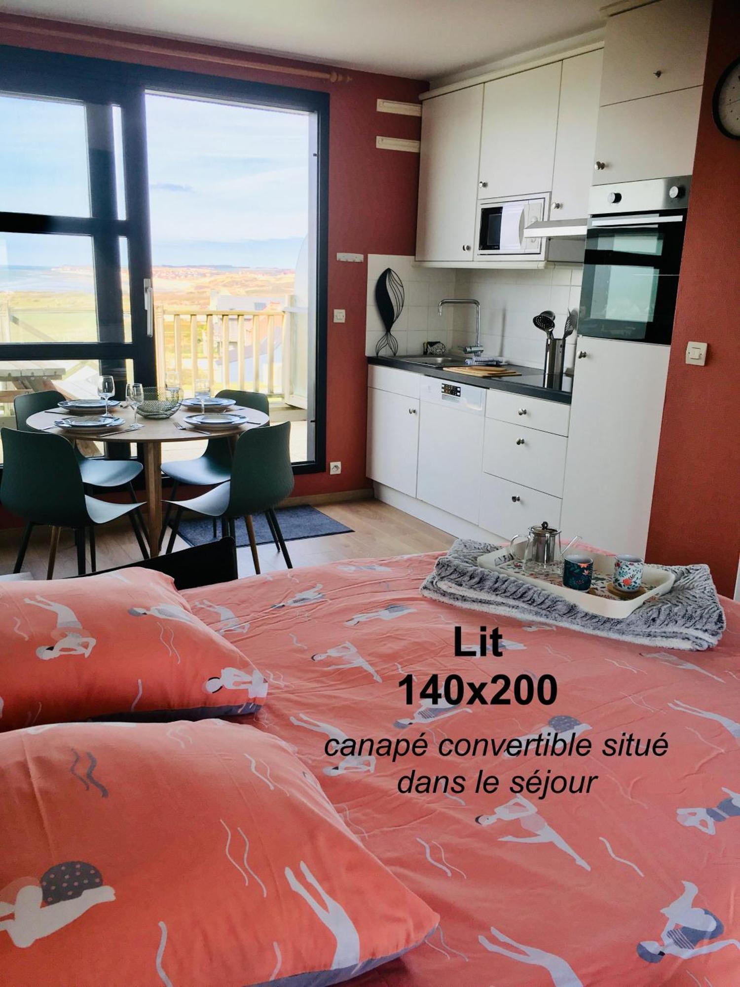 La Mer Vue D'En Haut , Duplex A La Naturelle Sur La Cote D'Opale Wimereux Exterior photo